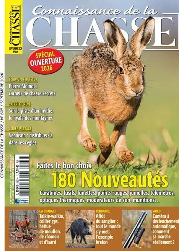 Connaissance de la Chasse - Septembre 2026