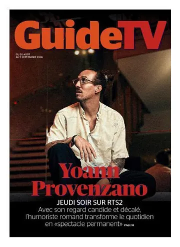Guide TV - 30 Août 2026