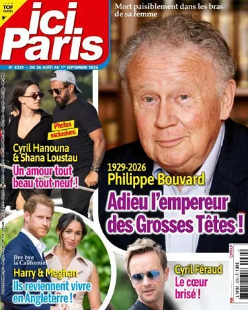 Ici Paris - 26 Août 2026
