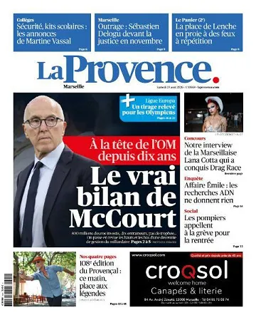La Provence - 29 Août 2026
