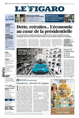 Le Figaro du Mercredi 26 Août 2026