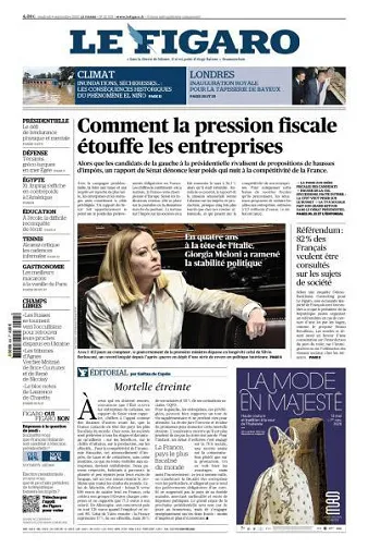 Le Figaro du Vendredi 4 Septembre 2026