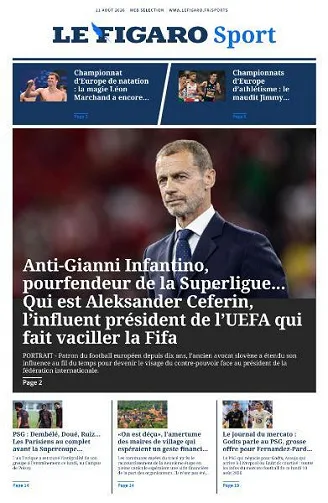 Le Figaro Sport - 11 Août 2026