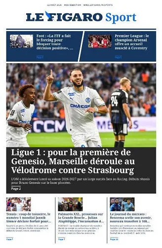 Le Figaro Sport - 22 Août 2026