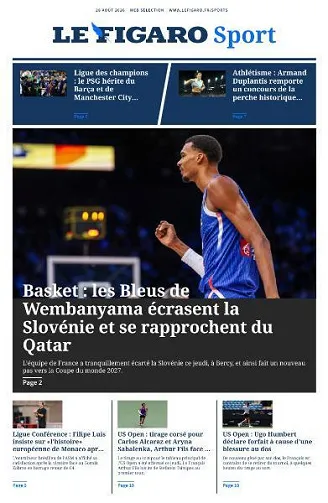 Le Figaro Sport - 28 Août 2026