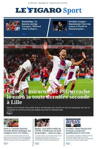 Le Figaro Sport - 29 Août 2026