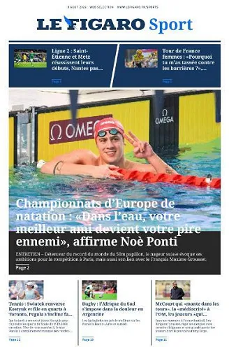 Le Figaro Sport - 9 Août 2026