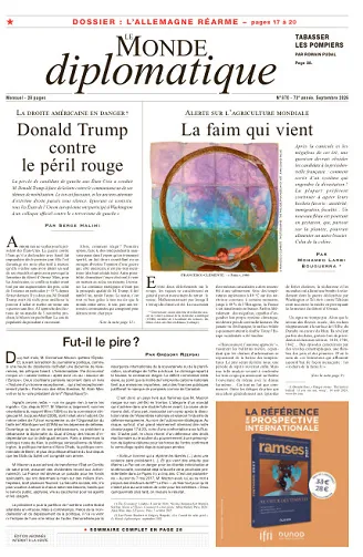 Le Monde Diplomatique N.870 - Septembre 2026