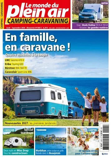 Le Monde du Plein-Air - Août-Septembre 2026