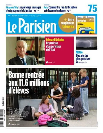 Le Parisien - 1er Septembre 2026
