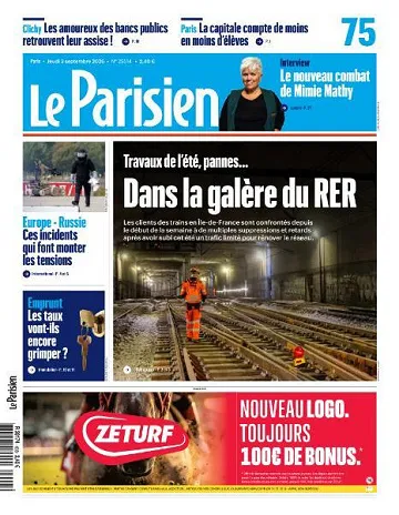 Le Parisien - 3 Septembre 2026