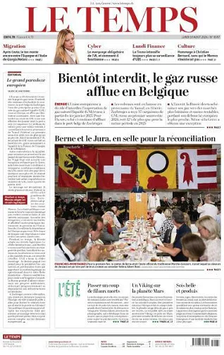 Le Temps - 10 Août 2026