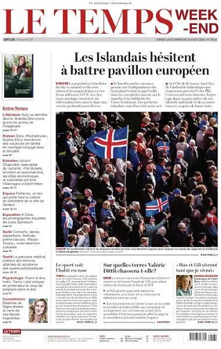 Le Temps - 29-30 Août 2026
