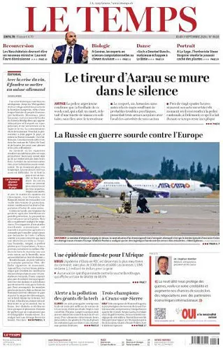 Le Temps - 3 Septembre 2026
