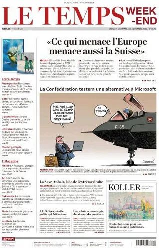 Le Temps - 5-6 Septembre 2026