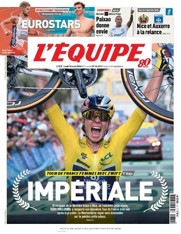 L’equipe du Lundi 10 Août 2026