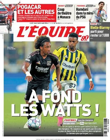 L’equipe du Mercredi 26 Août 2026