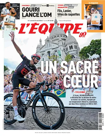 L’Équipe Du Samedi 22 Août 2026