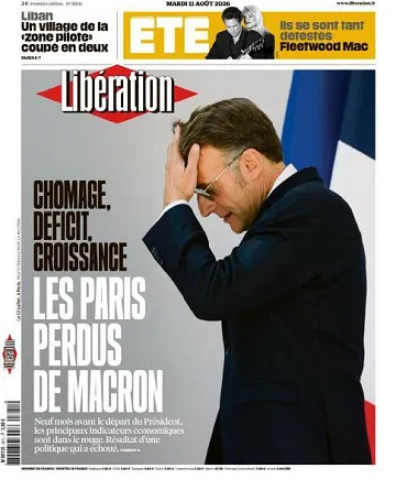 Libération du Mardi 11 Août 2026