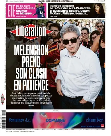 Libération du Samedi 22 et Dimanche 23 Août 2026
