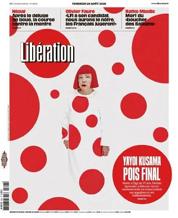 Libération du Vendredi 28 Août 2026
