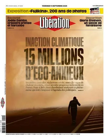 Libération du Vendredi 4 Septembre 2026