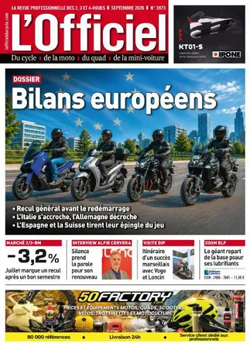 L'Officiel du Cycle - Septembre 2026