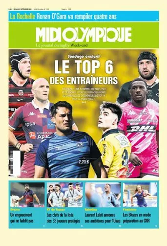 Midi Olympique Vert - 4 Septembre 2026