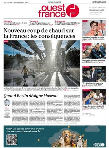 Ouest-France Édition France - 4 Septembre 2026