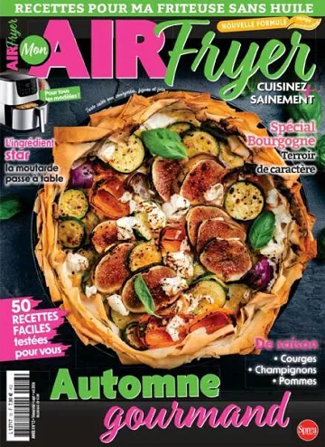 Recettes pour ma Friteuse sans huile - Septembre-Octobre 2026