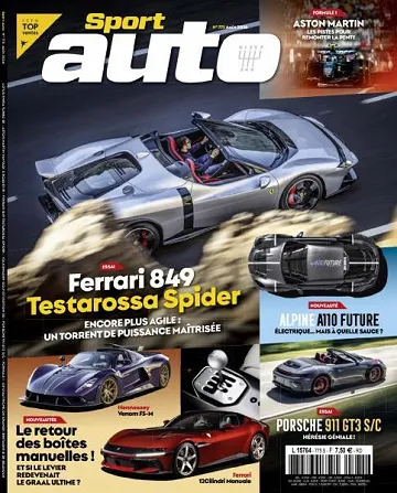 Sport Auto France - Août 2026
