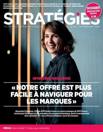 Stratégies - 3 Septembre 2026