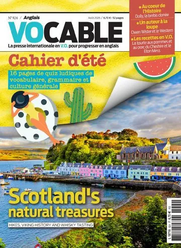 Vocable Anglais - Août 2026
